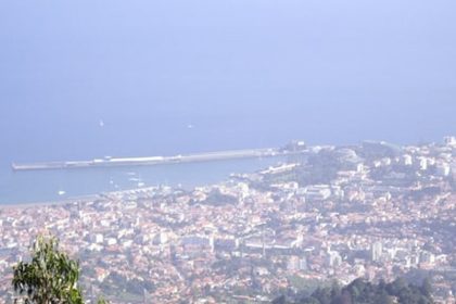 City of Funchal - Monte - A view over the city of Funchal