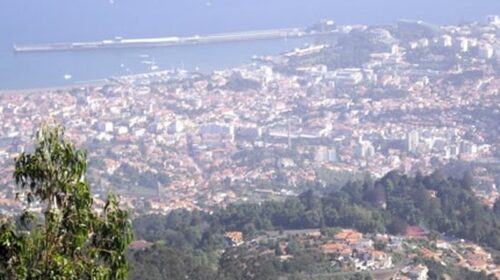 City of Funchal - Monte - A view over the city of Funchal
