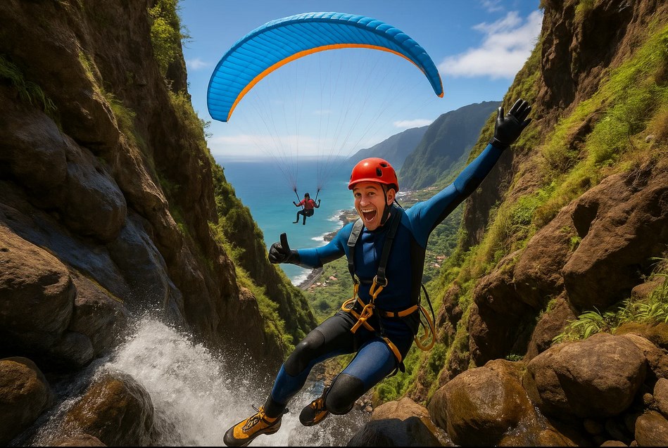 Adventure Activities in Madeira: From Canyoning to Paragliding