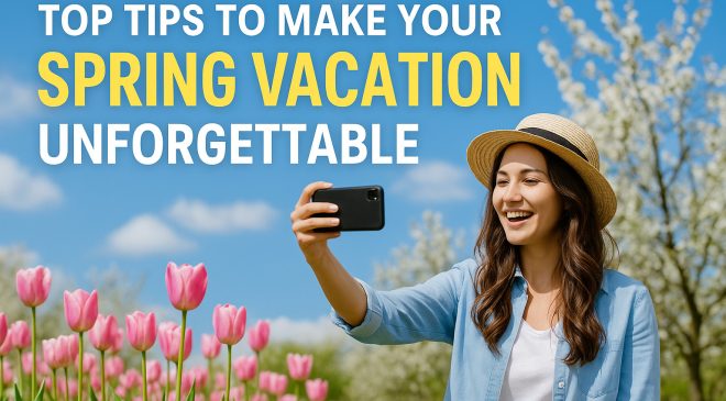 Top Tips to Make Your Spring Vacation Unforgettable