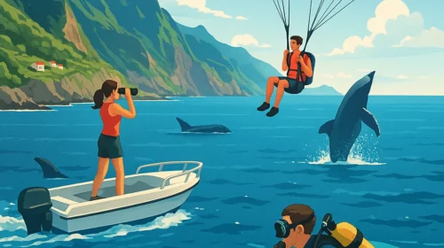 Adventure Madeira: Diving, Whale & Dolphin Watching, Paragliding