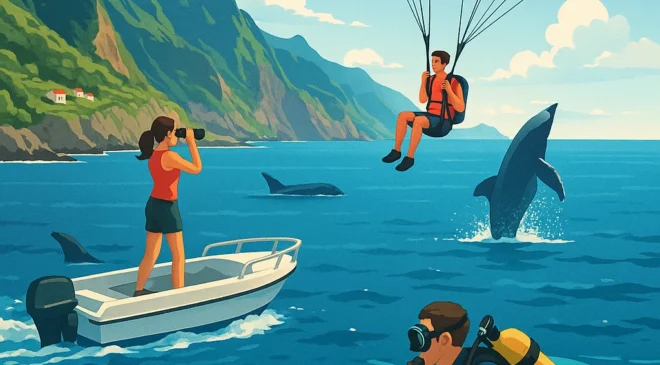 Adventure Madeira: Diving, Whale & Dolphin Watching, Paragliding