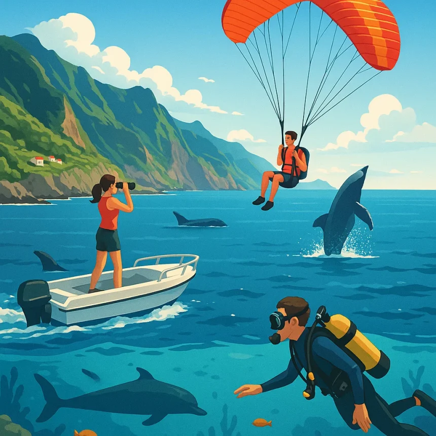 Adventure Madeira: Diving, Whale & Dolphin Watching, Paragliding